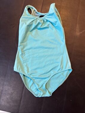 Girls Light Aqua One-Piece leotard